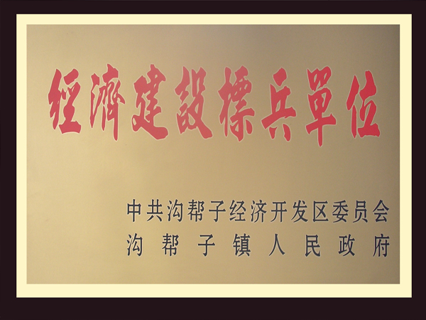 经济建设标兵单位