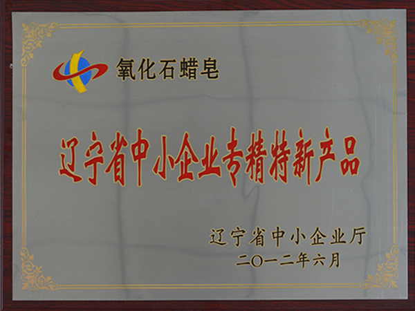 辽宁省中小企业专精特新产品